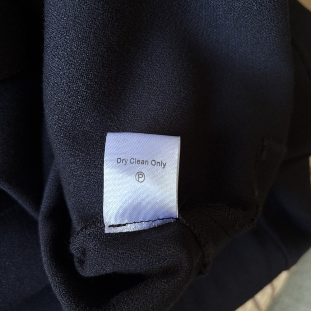 Tuckernuck Barnett Midi Dress Navy Blue Womens Size S Old Money Preppy Luxury - Picture 12 of 15